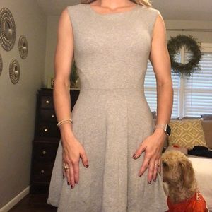 Grey forever 21 cotton a line dress